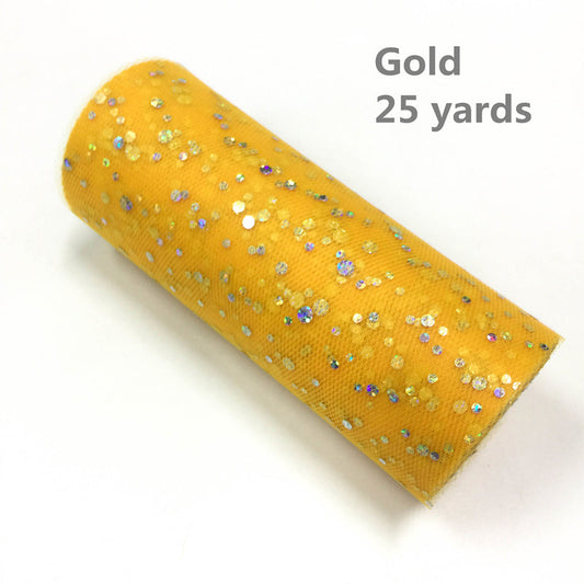 Mesh Glitter Sequin Tulle Roll