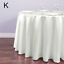 145cm Satin Round Tablecloth