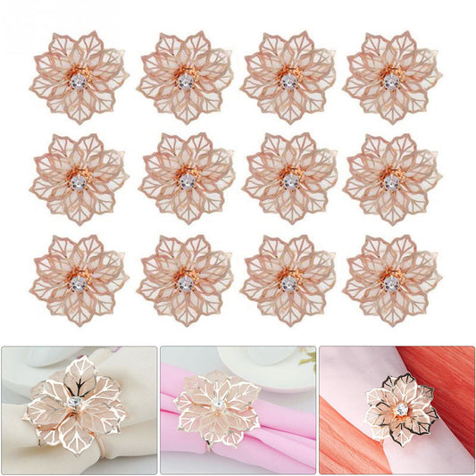 Rose Flower Napkin Holder