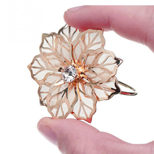 Rose Flower Napkin Holder