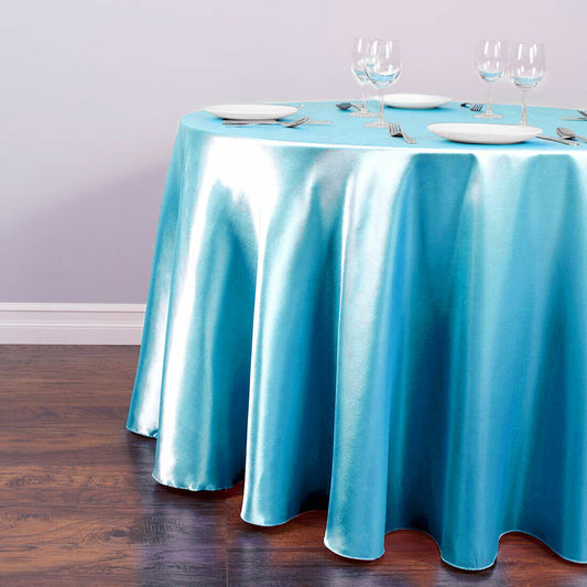 145cm Satin Round Tablecloth