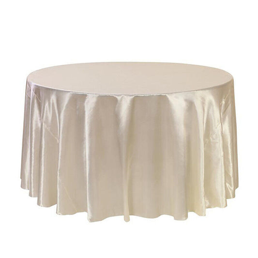180cm Satin Round Tablecloth